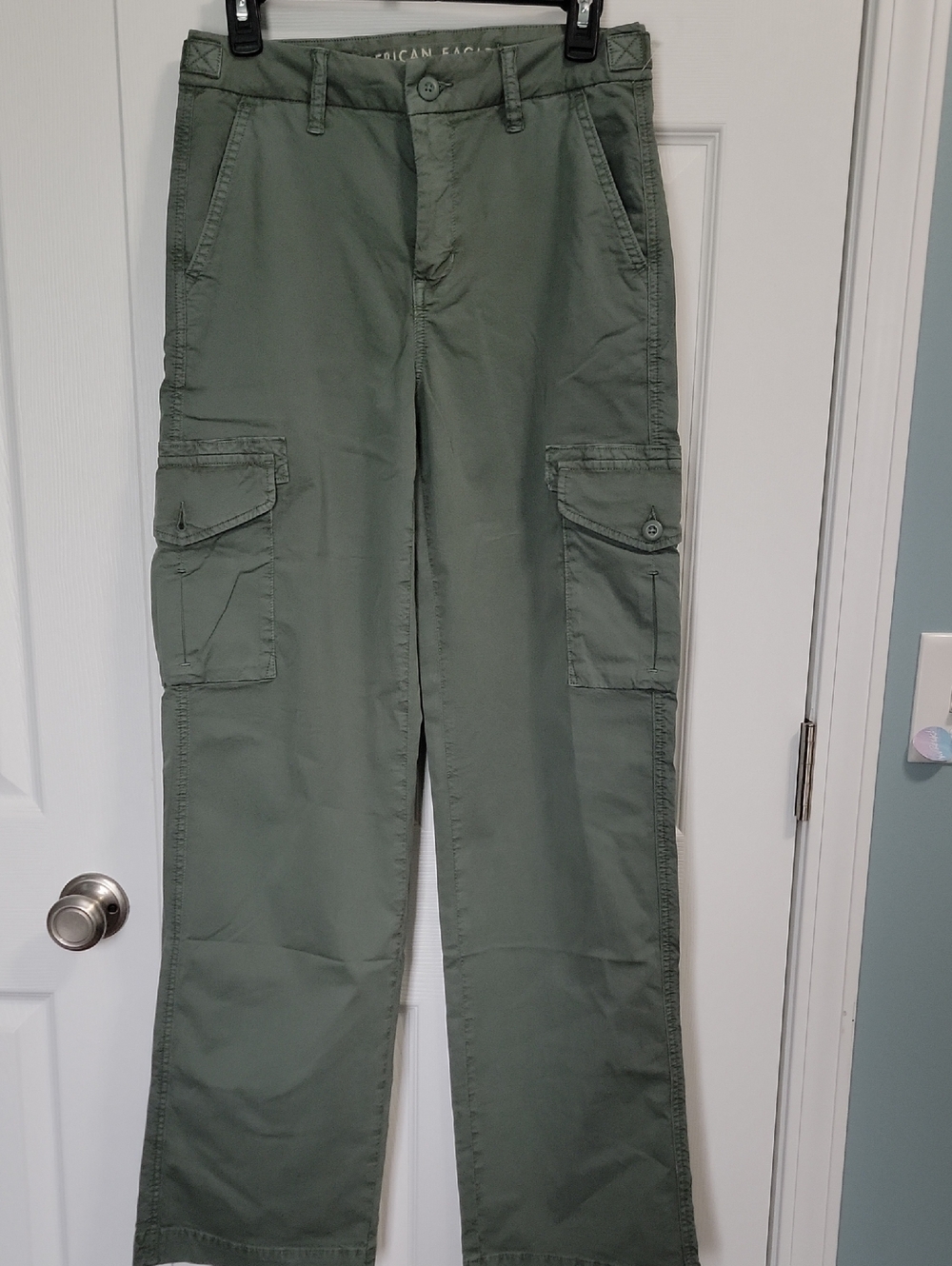 American Eagle Outfitters Green Womens Cargo Pants